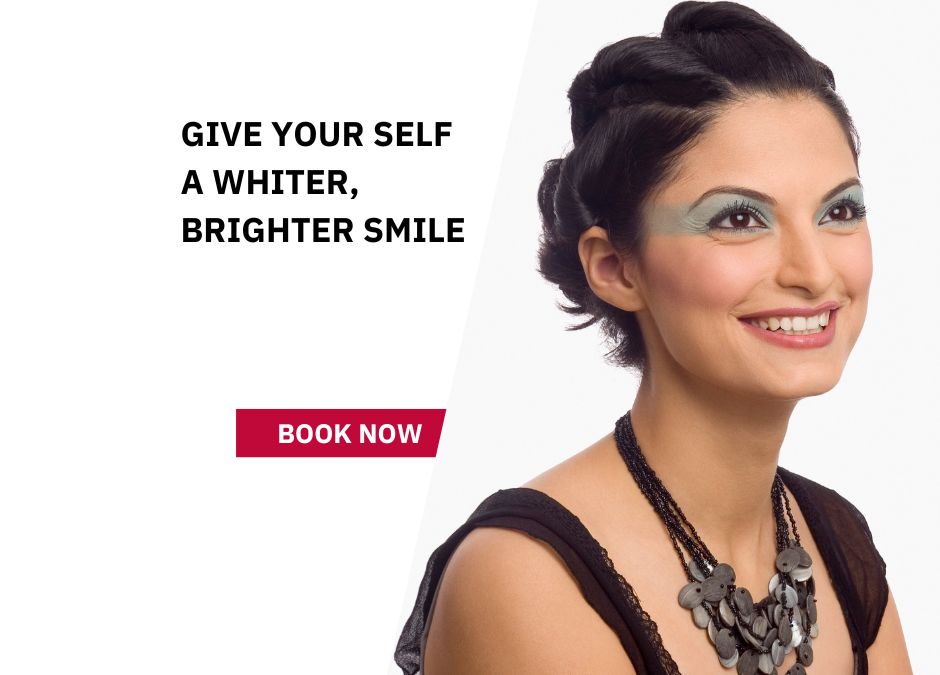 Teeth whitening strips and charcoal toothpaste